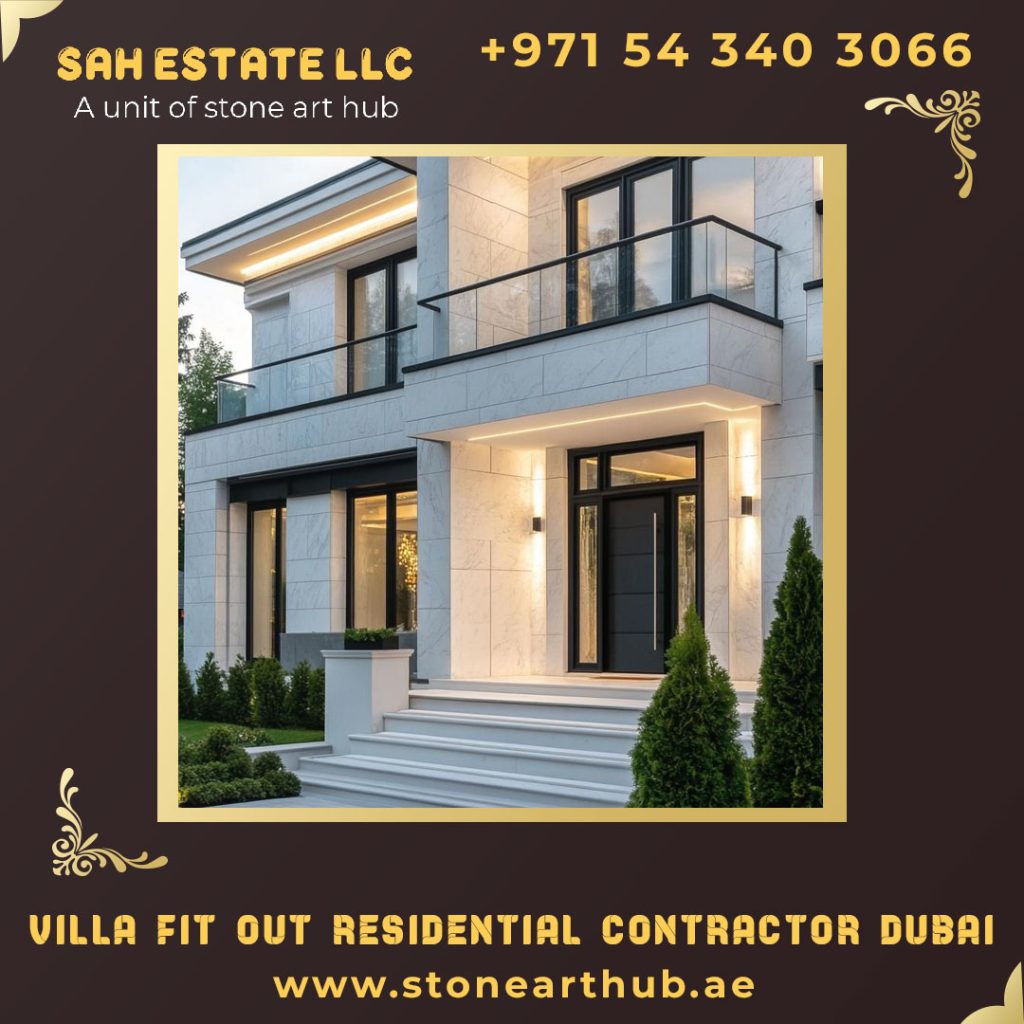 Villa Fit Out Residential Contractor Dubai